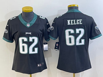 Jason Kelce Philadelphia Eagles black Vapor jersey