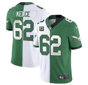Jason Kelce Philadelphia Eagles white Limited jersey