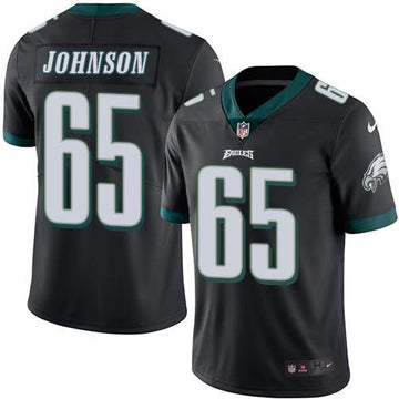 Lane Johnson Philadelphia Eagles black Limited jersey