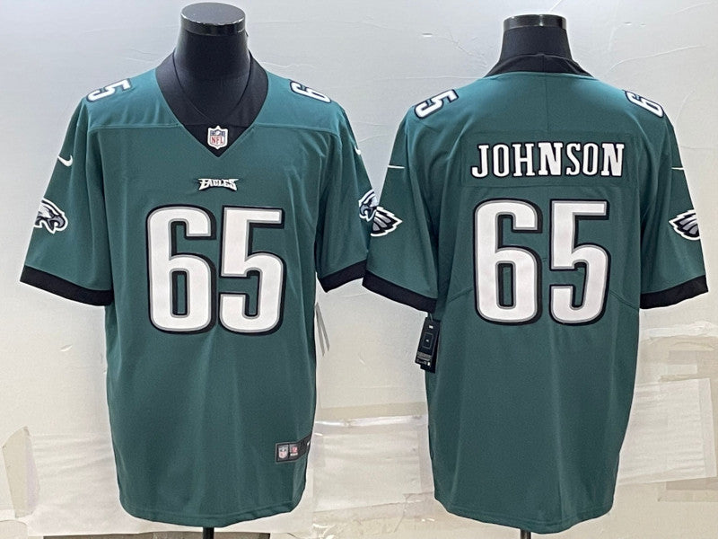 Lane Johnson Philadelphia Eagles green Limited jersey