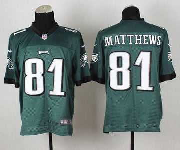 Jordan Matthews Philadelphia Eagles green Elite jersey