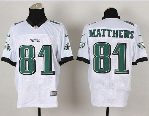 Jordan Matthews Philadelphia Eagles white Elite jersey