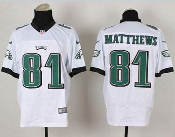 Jordan Matthews Philadelphia Eagles white Elite jersey