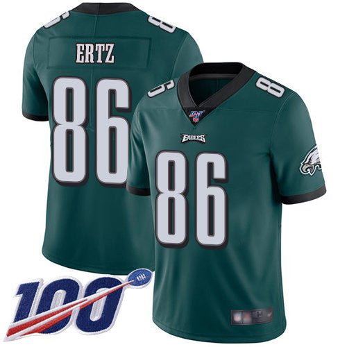 Zach Ertz Philadelphia Eagles green Vapor jersey