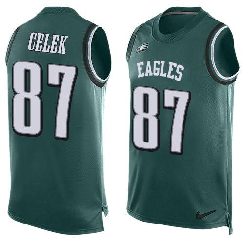 Brent Celek Philadelphia Eagles green Limited jersey