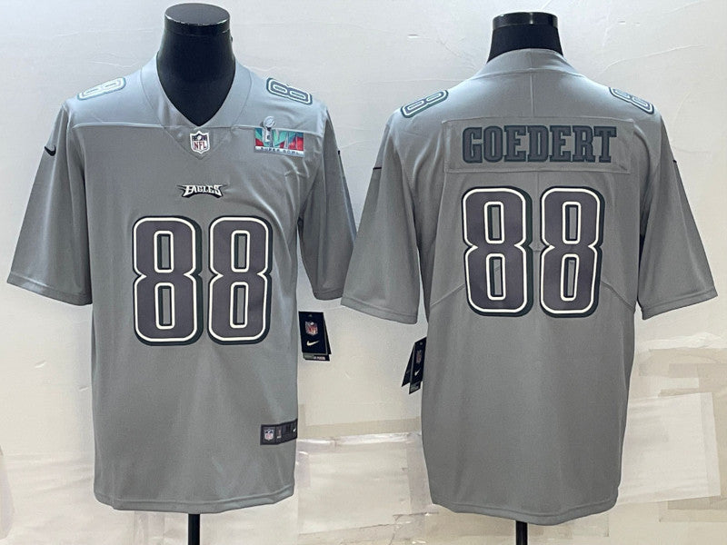 Dallas Goedert Philadelphia Eagles gray Vapor jersey