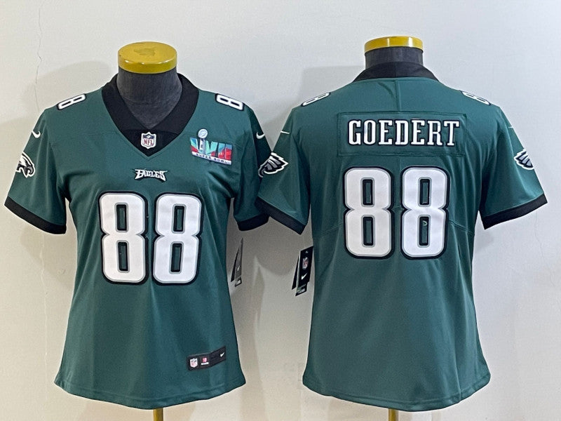 Dallas Goedert Philadelphia Eagles green Vapor jersey