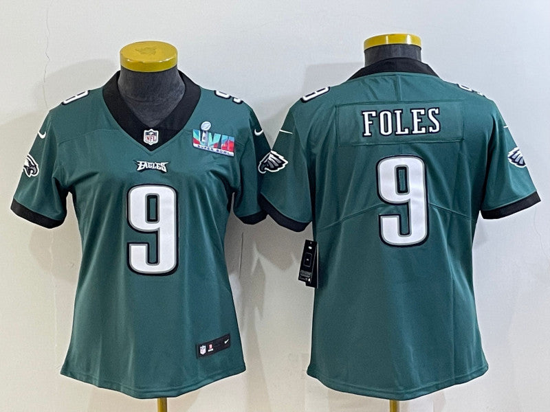 Nick Foles Philadelphia Eagles green Vapor jersey