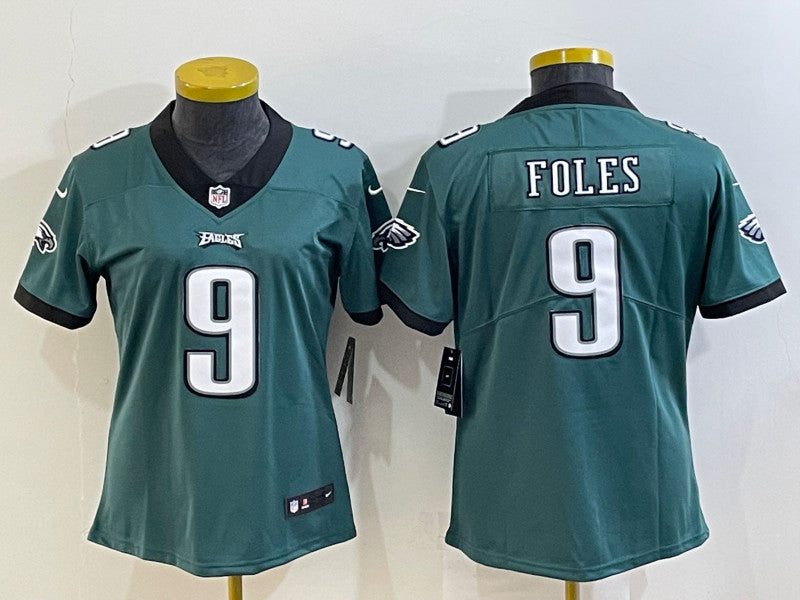 Nick Foles Philadelphia Eagles green Vapor jersey