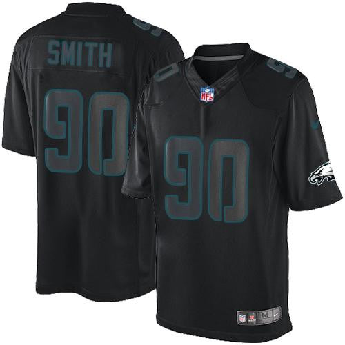 Marcus Smith Philadelphia Eagles black Limited jersey