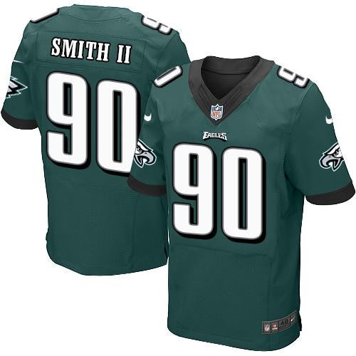 Marcus Smith II Philadelphia Eagles green Elite jersey