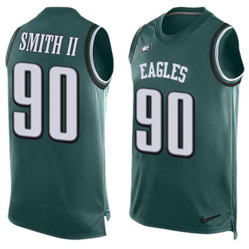 Marcus Smith II Philadelphia Eagles green Limited jersey