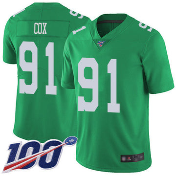 Fletcher Cox Philadelphia Eagles green Limited jersey