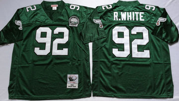 Reggie White Philadelphia Eagles green Throwback jersey