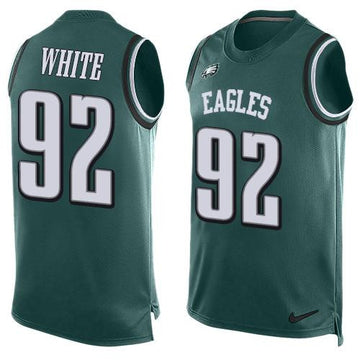 Reggie White Philadelphia Eagles green Limited jersey