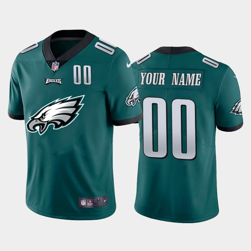 Custom Philadelphia Eagles green Untouchable jersey