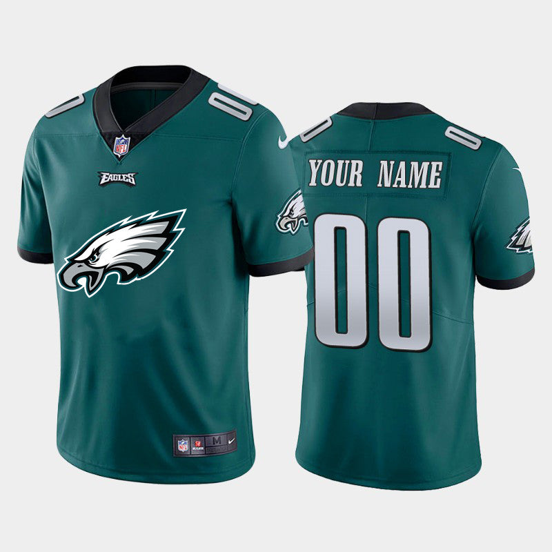 Custom Philadelphia Eagles green Untouchable jersey