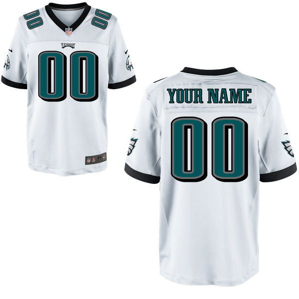 Philadelphia Eagles white Elite jersey