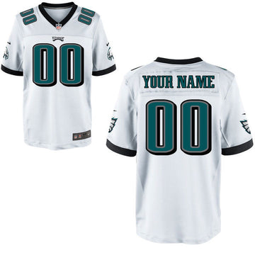 Philadelphia Eagles white Elite jersey