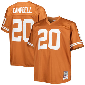 Earl Campbell Texas Texas Longhorns orange jersey