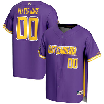 ECU Pirates purple jersey