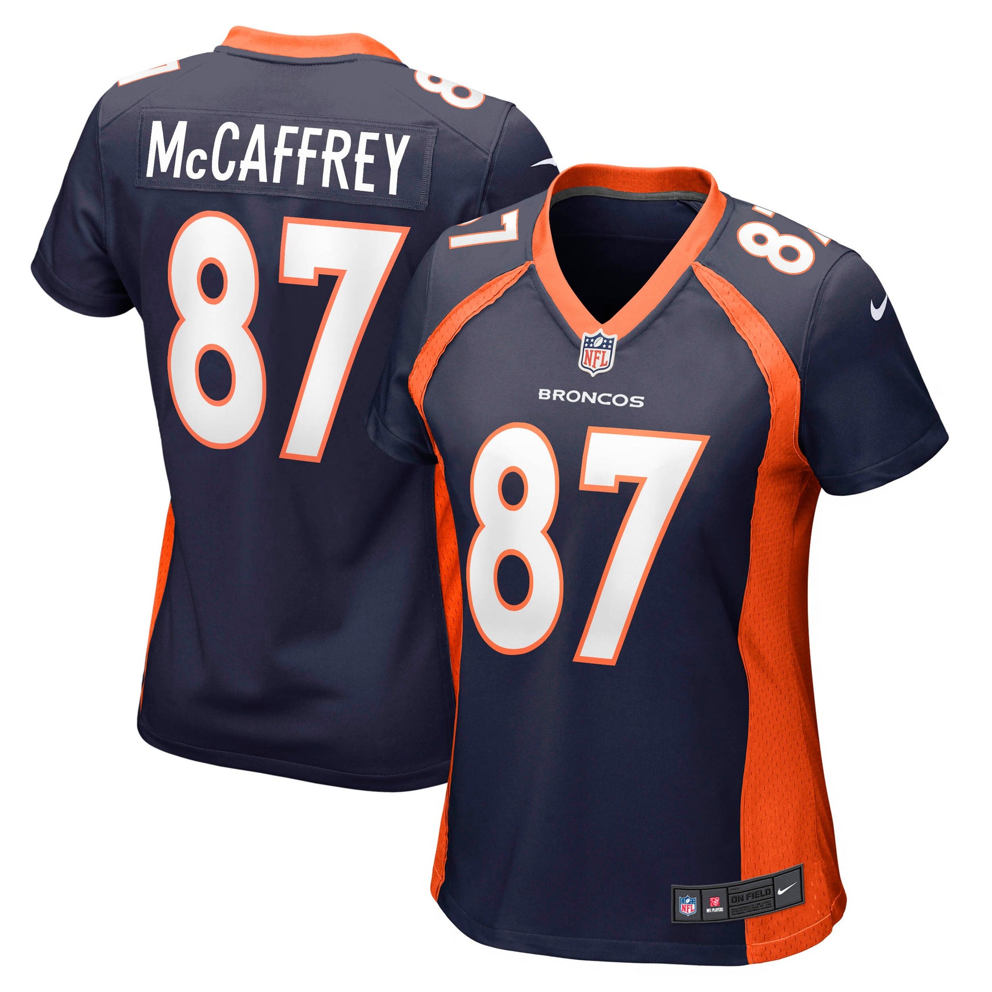 Ed Mccaffrey Denver Broncos navy jersey