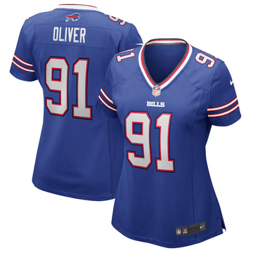 Ed Oliver Buffalo Bills royal jersey