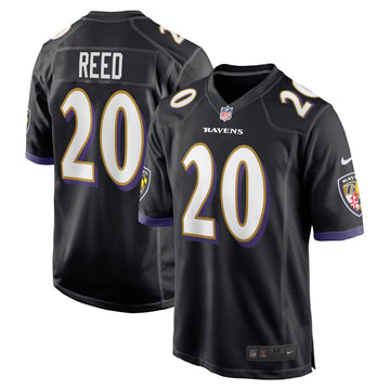 Ed Reed Baltimore Ravens black jersey