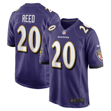 Ed Reed Baltimore Ravens purple jersey