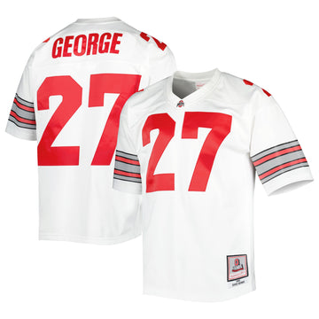 Eddie George Ohio State Buckeyes white jersey
