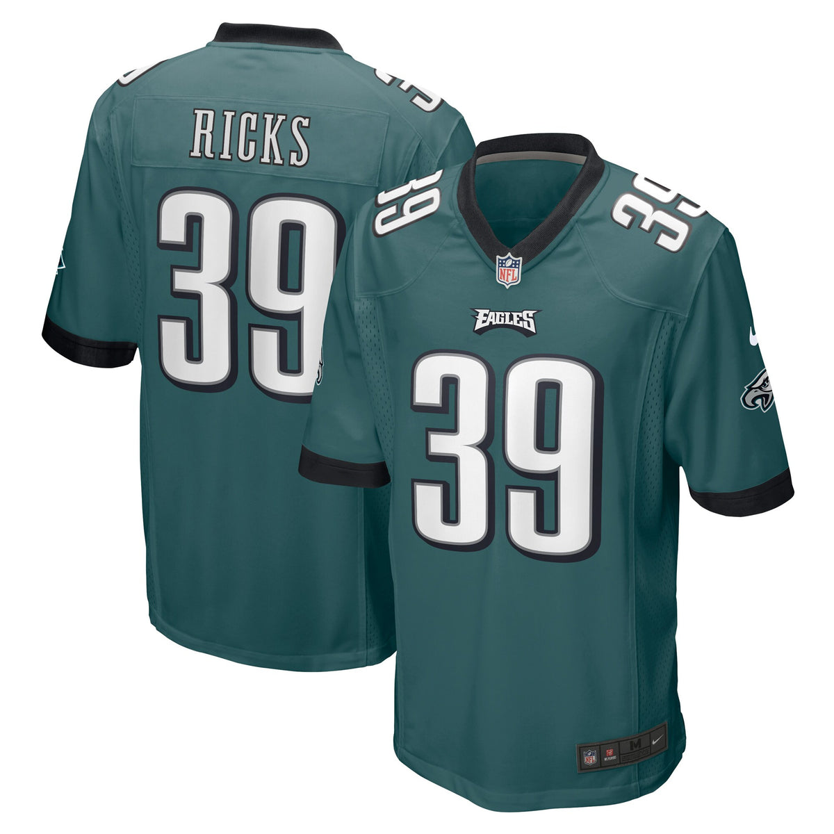Eli Ricks Philadelphia Eagles green jersey