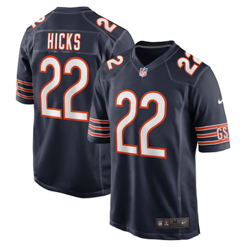 Elijah Hicks Chicago Bears navy jersey