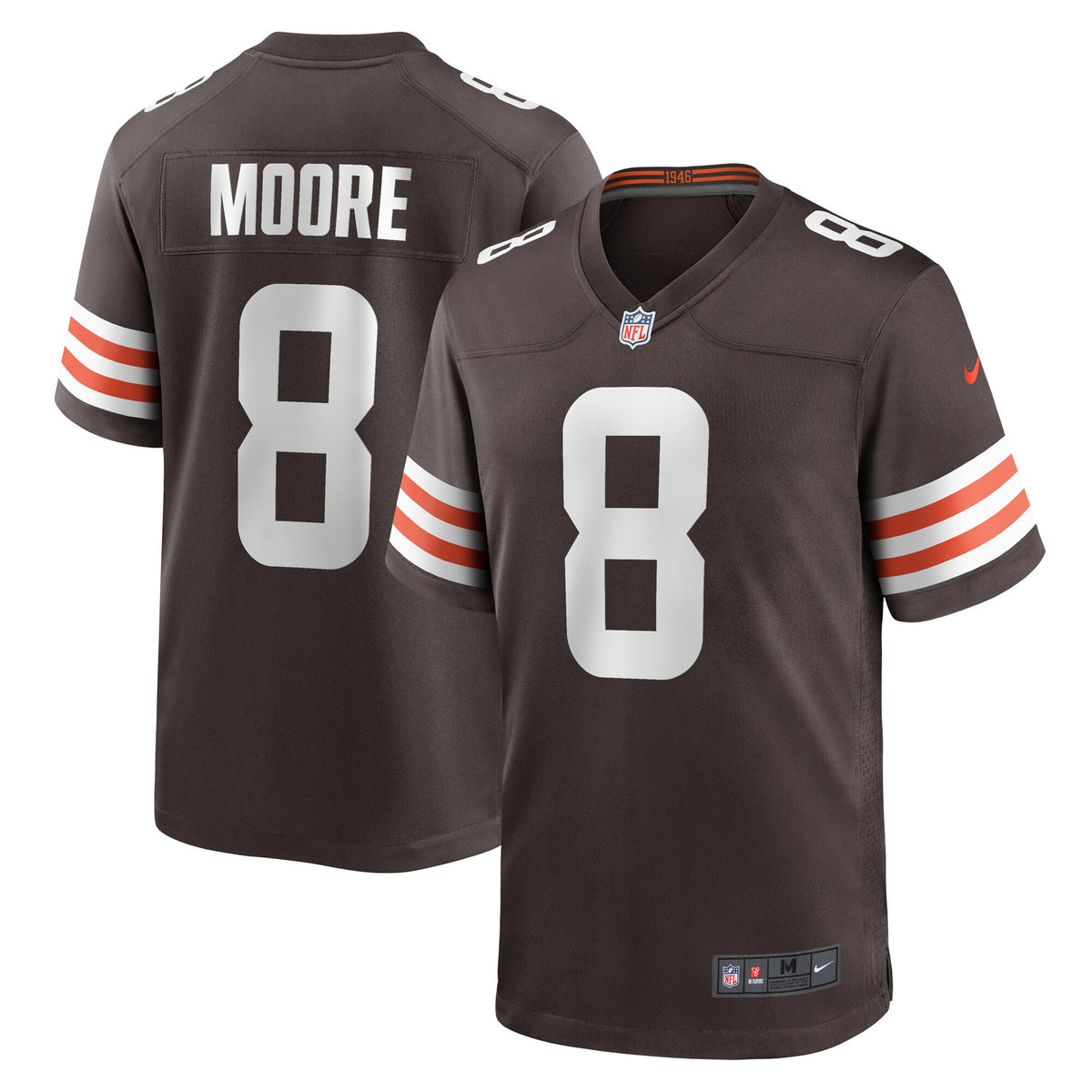 Elijah Moore Cleveland Browns brown jersey