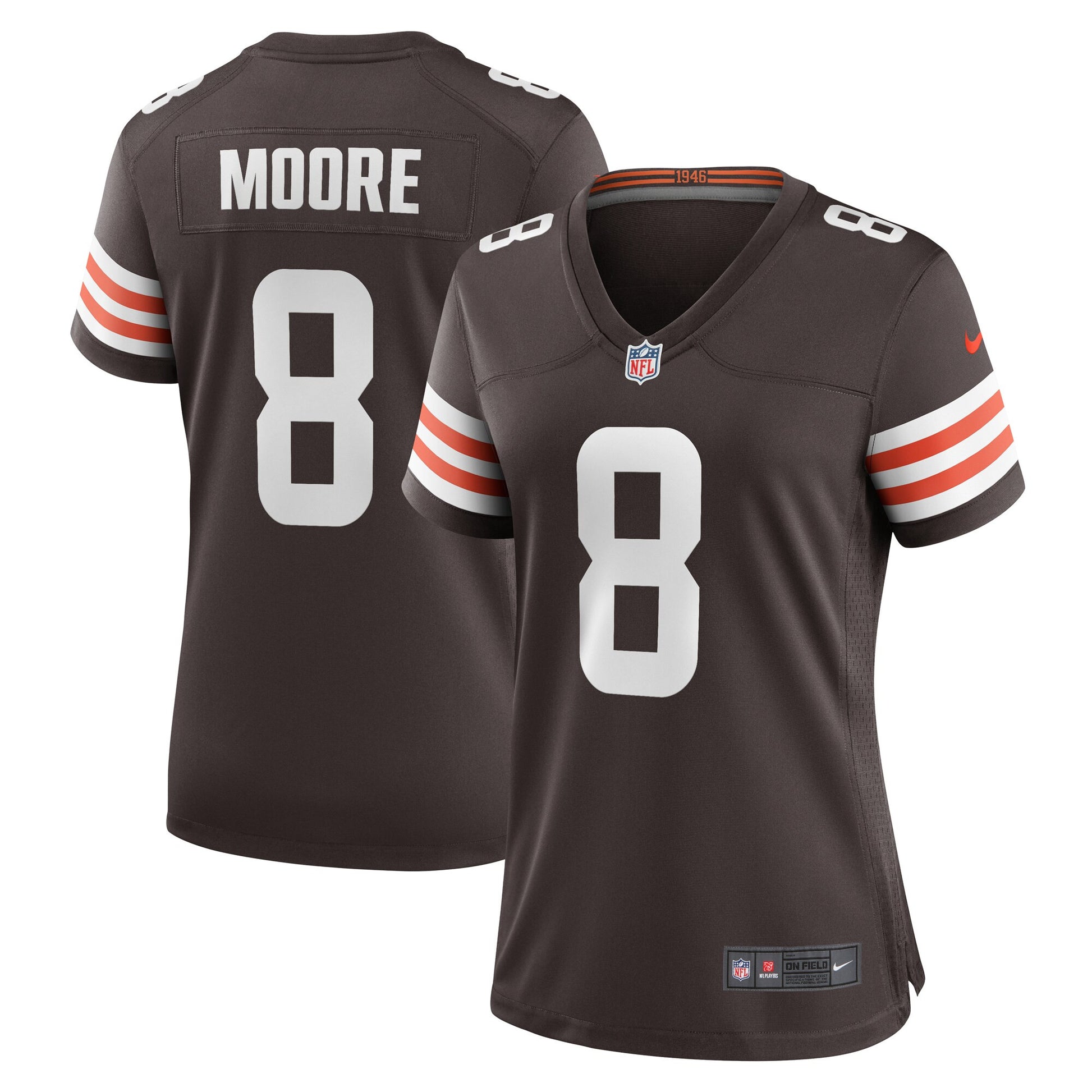 Elijah Moore Cleveland Browns brown jersey