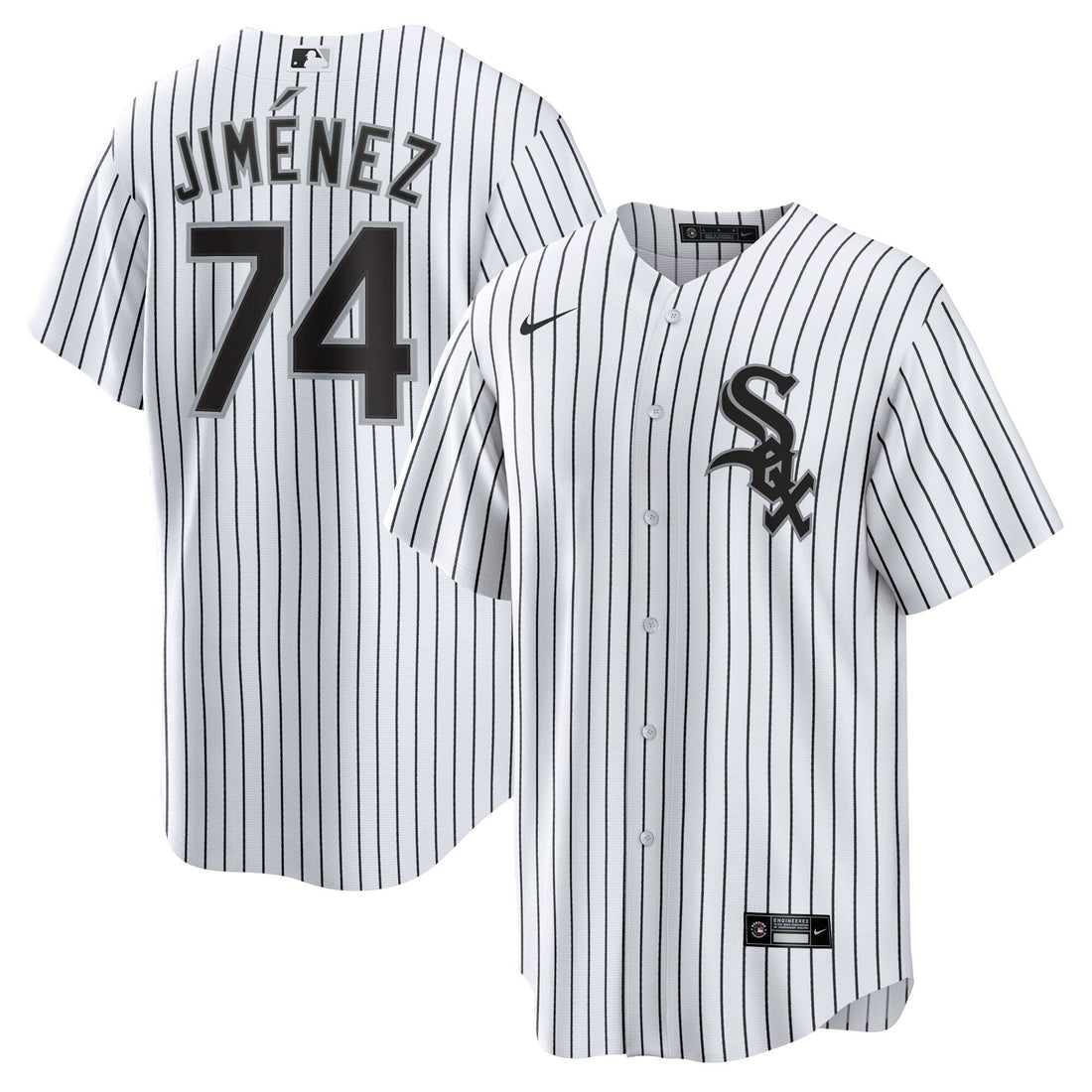 Eloy Jimenez Chicago White Sox white Home jersey