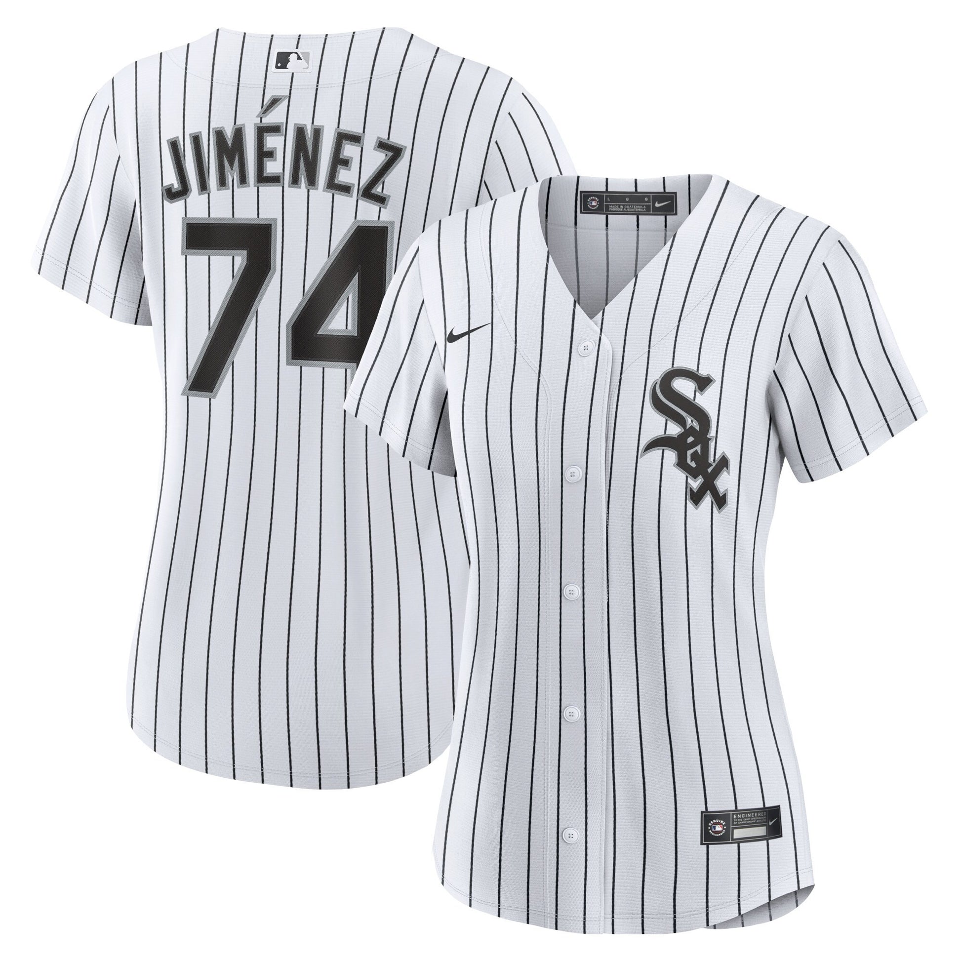 Eloy Jimenez Chicago White Sox white Home jersey