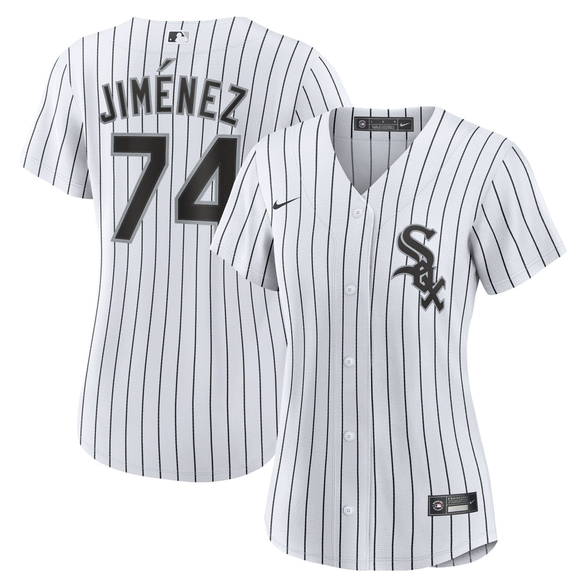 Eloy Jimenez Chicago White Sox white Home jersey