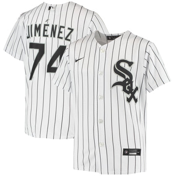 Eloy Jimenez Chicago White Sox white Alternate jersey