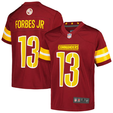Emmanuel Forbes Jr Washington Commanders burgundy jersey