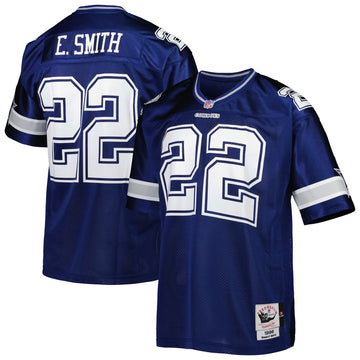 Emmitt Smith Dallas Cowboys navy Throwback jersey