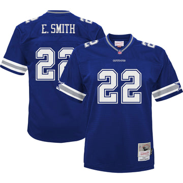 Emmitt Smith Dallas Cowboys navy jersey