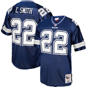 Emmitt Smith Dallas Cowboys navy jersey