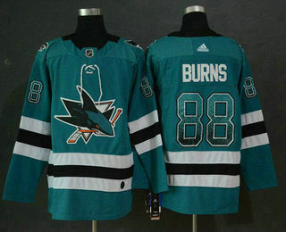 En's Brent Burns San Jose Sharks teal Fashion jersey