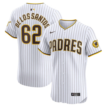 Enyel De Los Santos San Diego Padres white Elite jersey