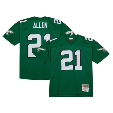 Eric Allen Philadelphia Eagles green jersey