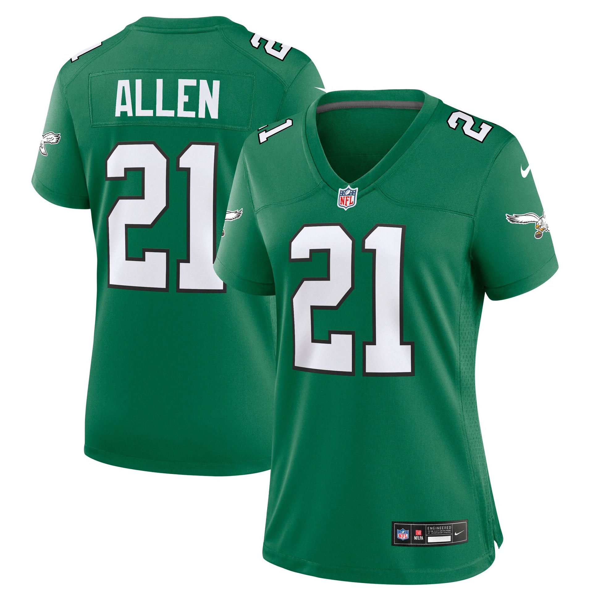 Eric Allen Philadelphia Eagles green Alternate jersey