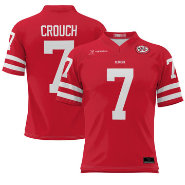 Eric Crouch Heisman Nebraska Huskers scarlet jersey
