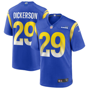 Eric Dickerson Los Angeles Rams royal Game jersey