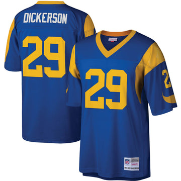 Eric Dickerson Los Angeles Rams royal jersey