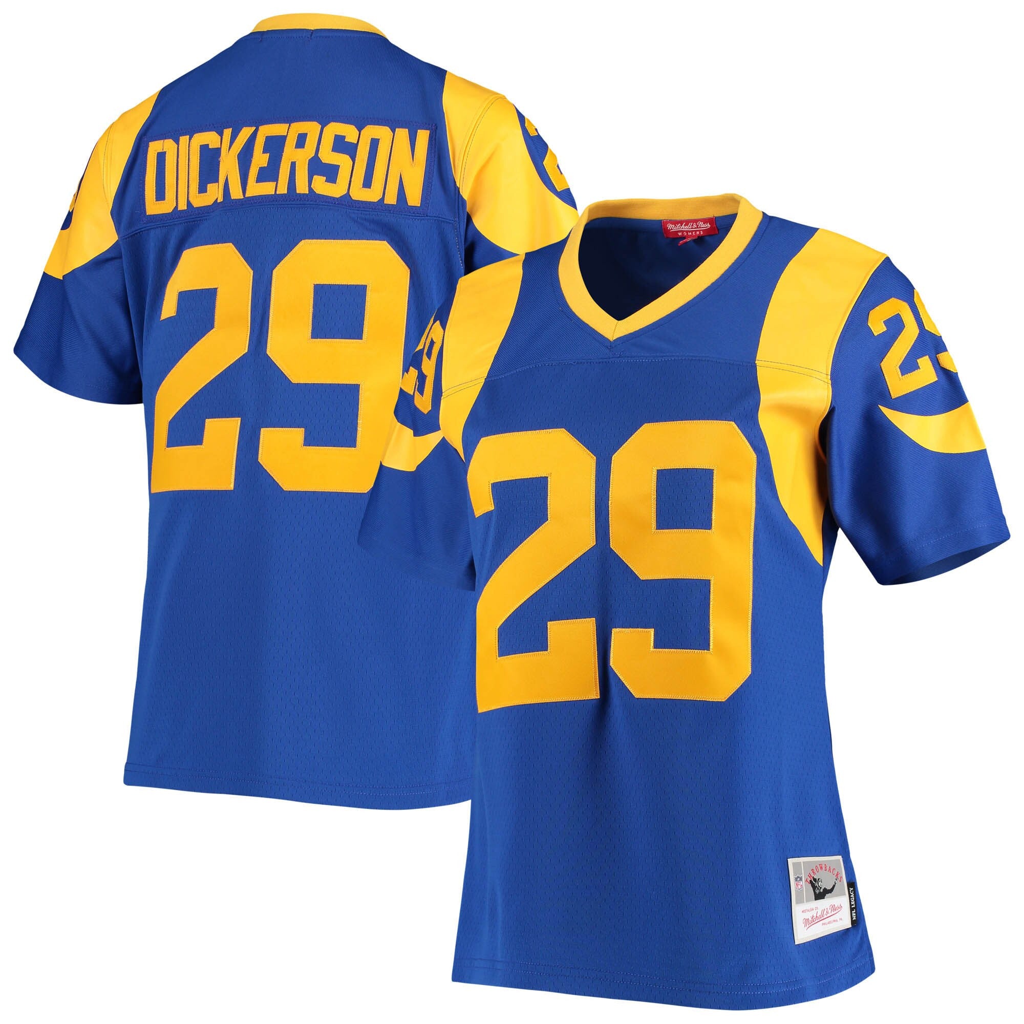 Eric Dickerson Los Angeles Rams royal jersey